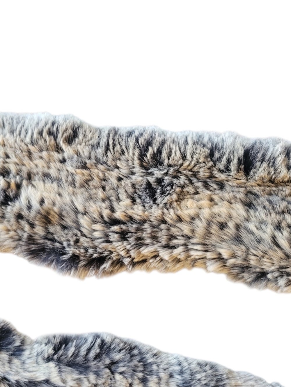 Mitchies Fur Long Scarf - Gray - Picture 6 of 8